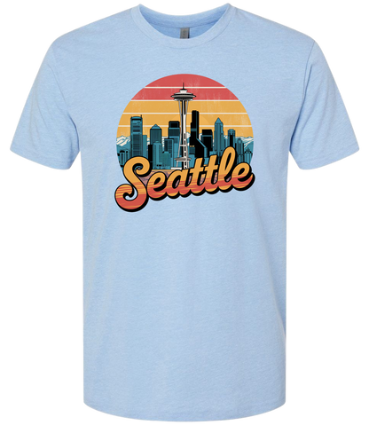 Seattle2 Retro-Shirt