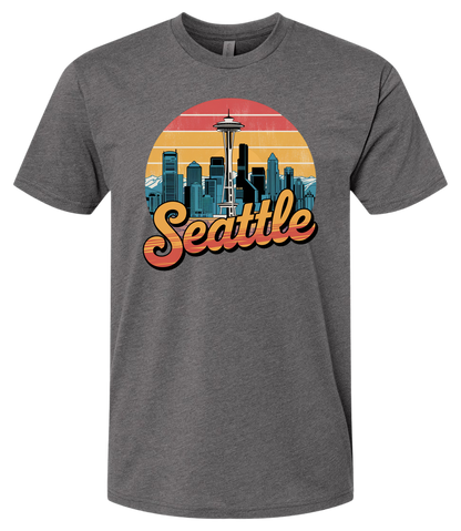 Seattle2 Retro-Shirt
