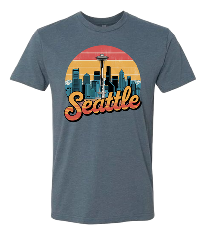 Seattle2 Retro-Shirt
