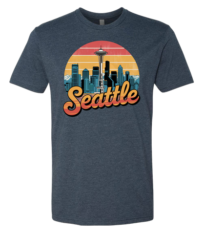 Seattle2 Retro-Shirt