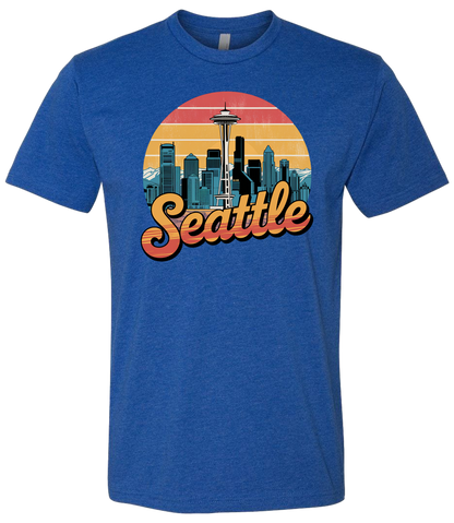 Seattle2 Retro-Shirt