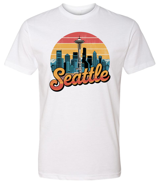 Seattle2 Retro-Shirt