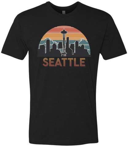 Seattle3 Retro-Shirt