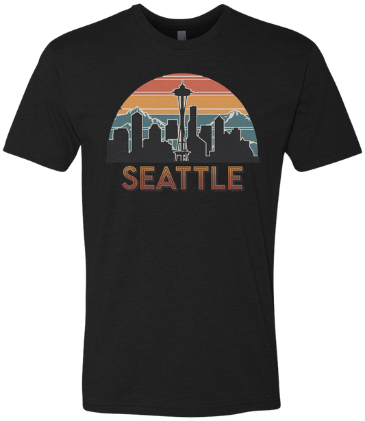 Seattle3 Retro-Shirt