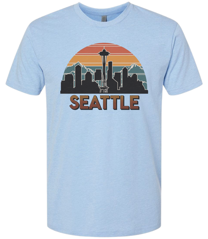 Seattle3 Retro-Shirt