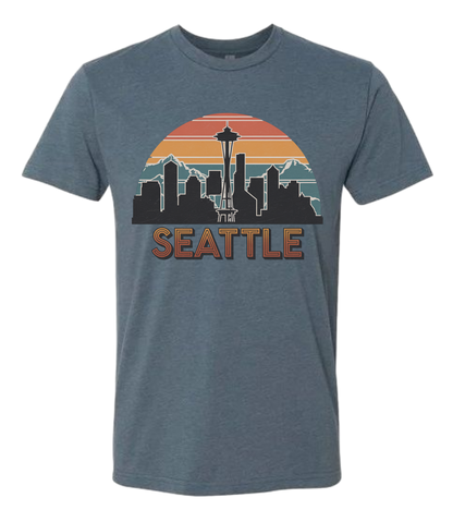 Seattle3 Retro-Shirt