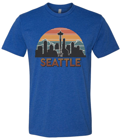 Seattle3 Retro-Shirt
