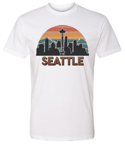 Seattle3 Retro-Shirt