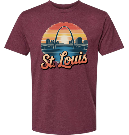 St Louis1 Retro-Shirt