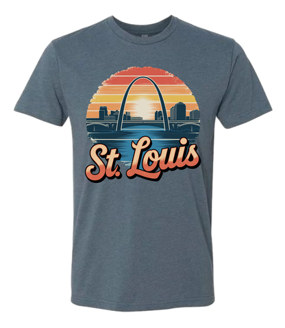 St Louis1 Retro-Shirt