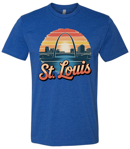St Louis1 Retro-Shirt