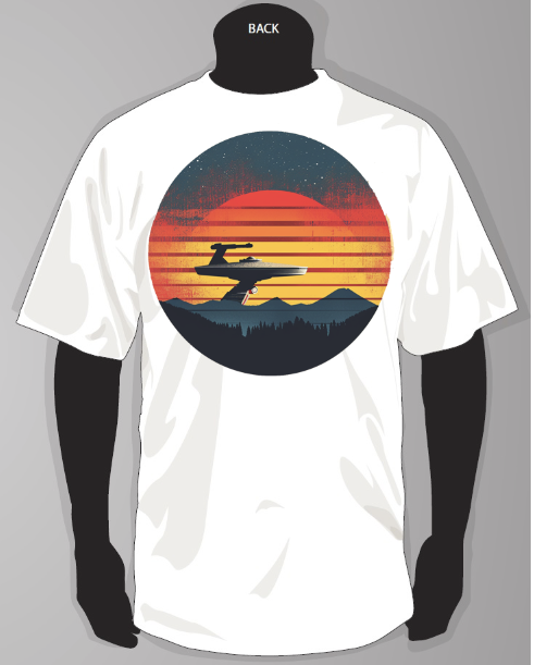 Spaceship Tshirt